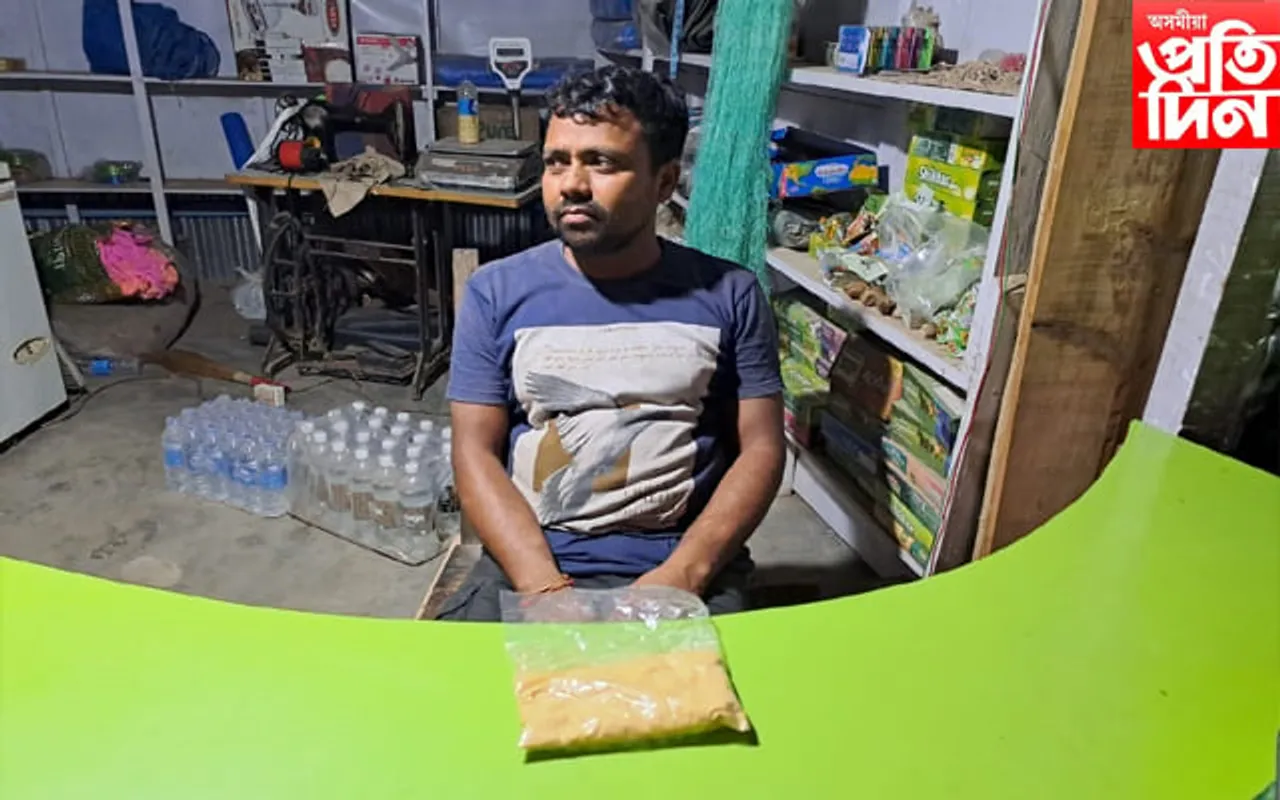 বকোত জব্দ বৃহৎ পৰিমানৰ ড্ৰাগছ সহ আটক এজন
