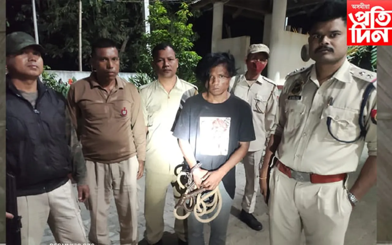 উৰিয়ামঘাটত বাইক চোৰ আটক 