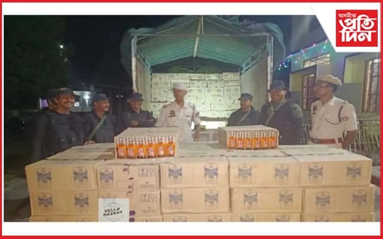 মাজবাটৰ লালপানীত বৃহৎ পৰিমাণৰ অৰুণাচলী সুৰা জব্দ...