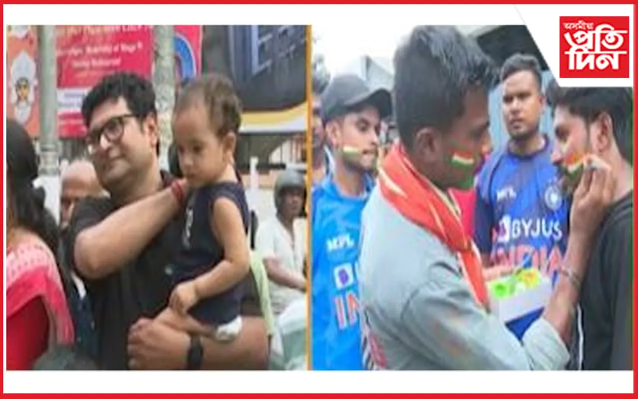 ভাৰত-দক্ষিণ আফ্ৰিকাৰ মেচ : বৰ্ষাপাৰাত পুৱা ১০.৩০ বজাৰ পৰাই শাৰী পাতিছে দৰ্শকে...