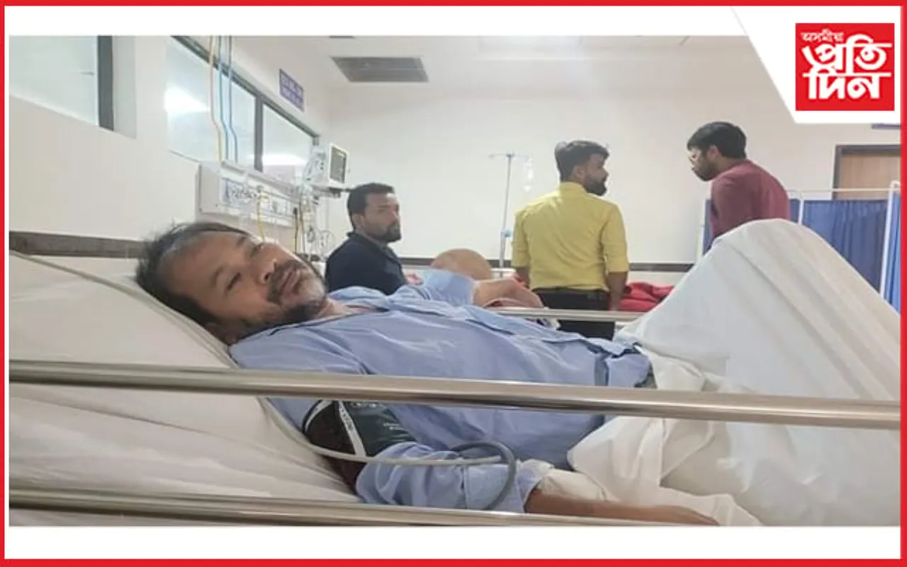 উন্নত চিকিৎসাৰ বাবে বুধবাৰে বাংগালোৰলৈ নিয়া হ’ব শিৱসাগৰৰ বিধায়ক অখিল গগৈক...