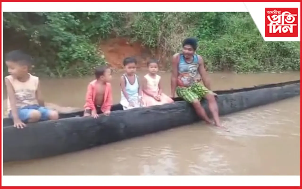 বকোত ২৭ ফুট দৈৰ্ঘ্যৰ প্ৰাচীন নাও উদ্ধাৰ...