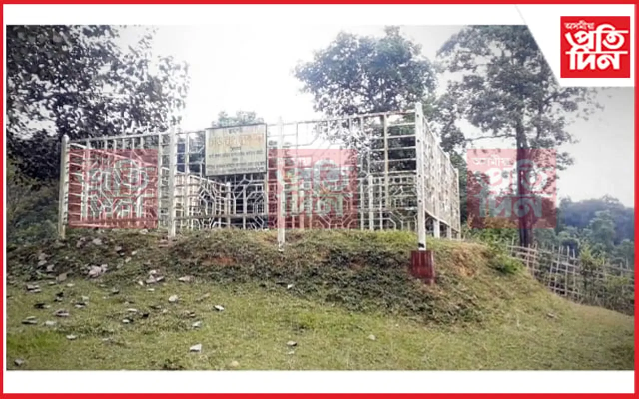 চৰাইদেউত স্বৰ্গদেউৰ বিননি! বৰ অসমৰ ভেঁটি গঢ়োতা জনৰ মৈদাম বেদখলৰ কবলত