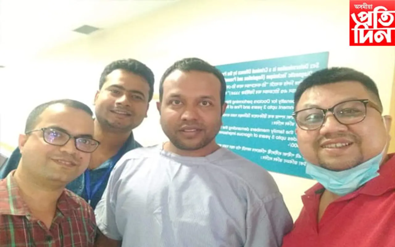 বৰ্তমান সুস্থ অভিনেতা সিদ্ধাৰ্থ শৰ্মা...