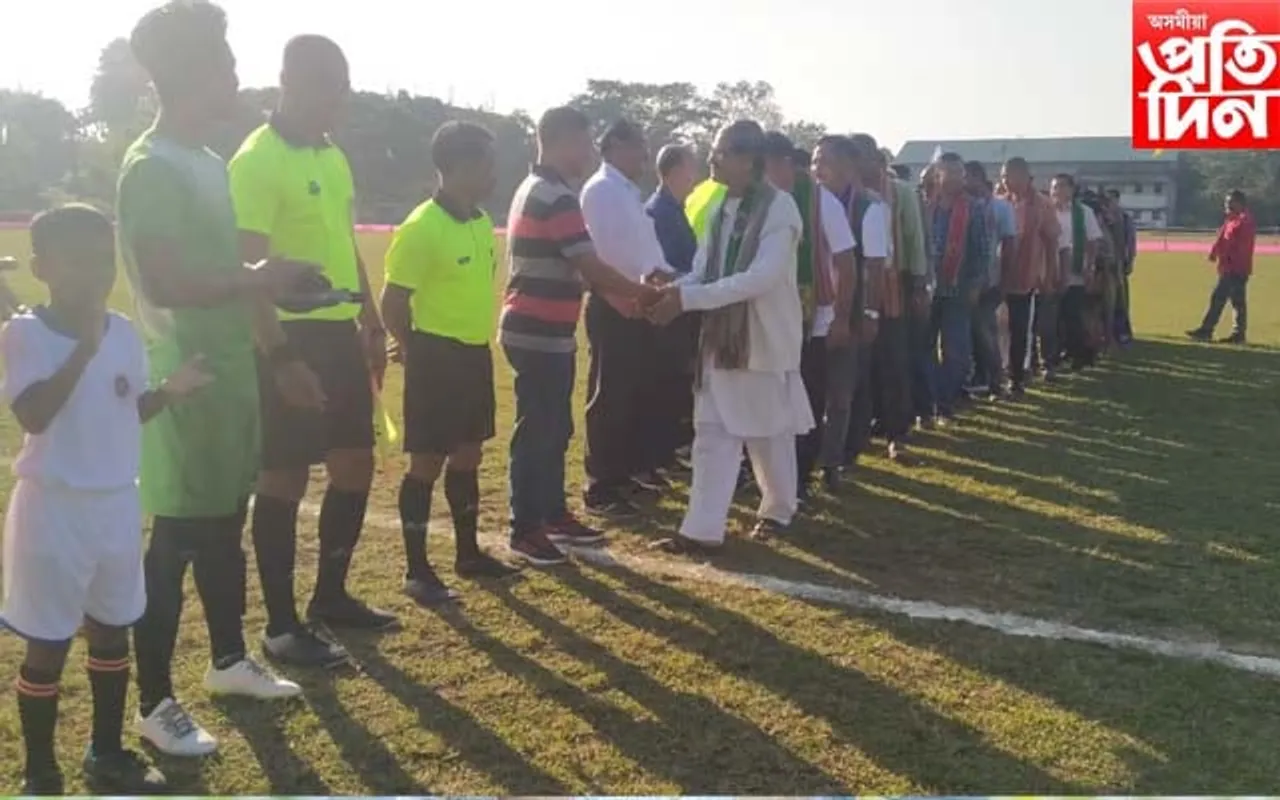 বকোত জননেতা সব্যসাচী ৰাভা সোঁৱৰণী ফুটবল প্ৰতিযোগিতা...