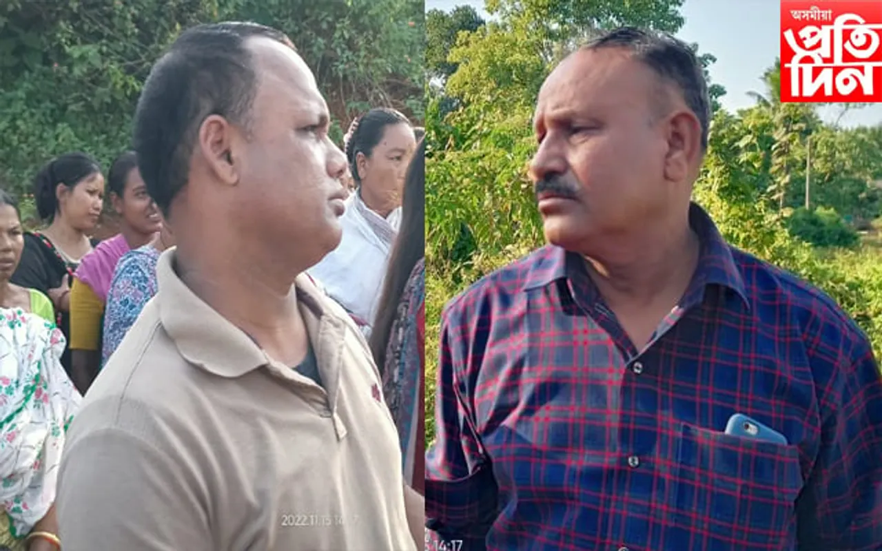 ৰাইজৰ ৰোষত আবকাৰী বিভাগৰ বিষয়া-কৰ্মচাৰী...