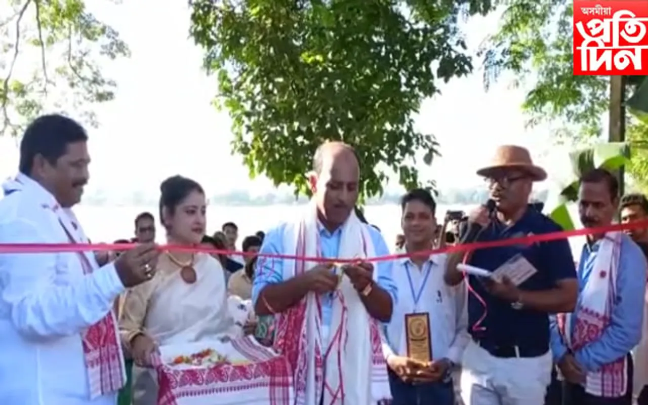 শিৱসাগৰ কলেজৰ মহাৰজত জয়ন্তীৰ সামৰণি অনুষ্ঠান...