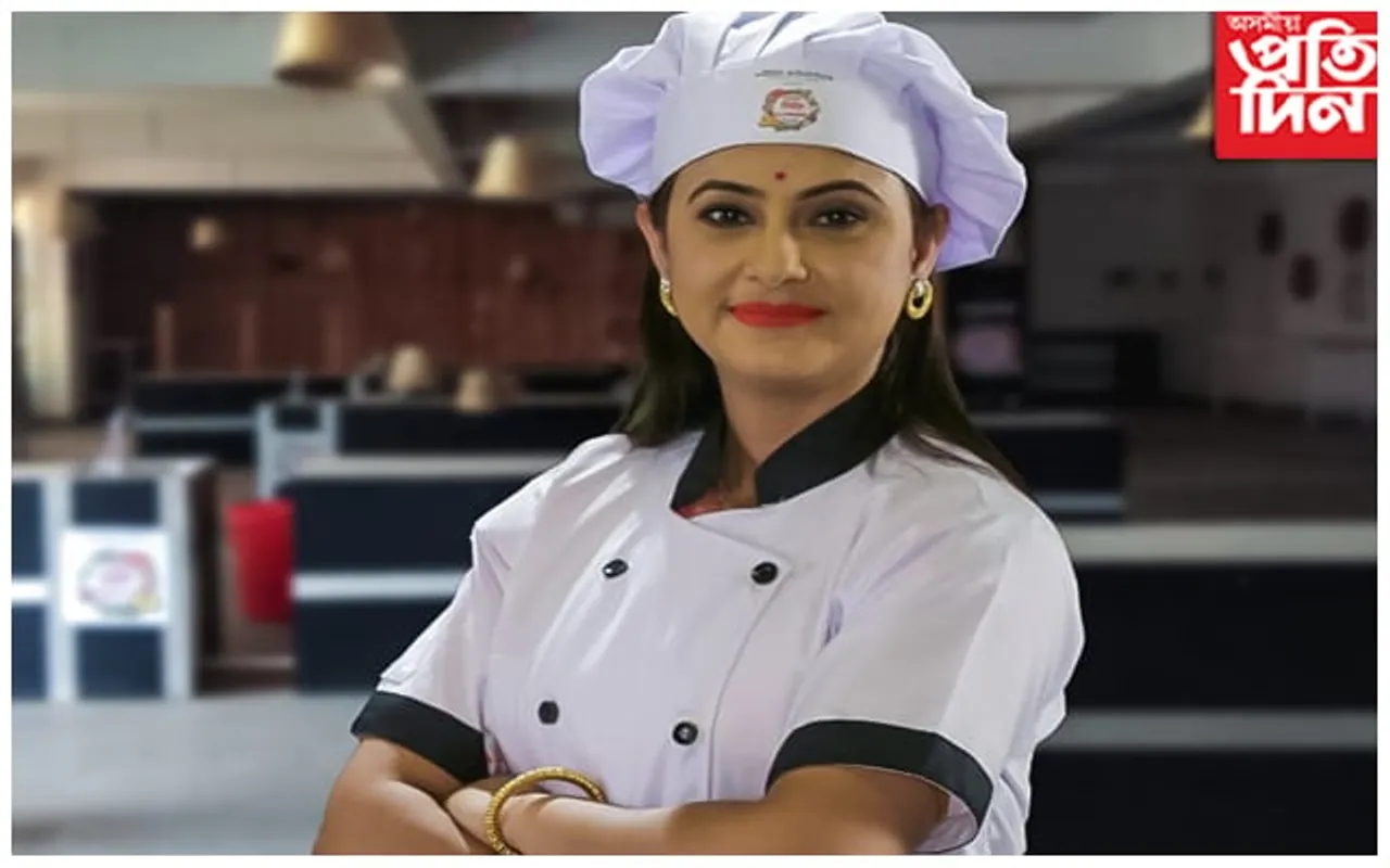 অল ইণ্ডিয়া মাষ্টাৰ চেফ প্ৰতিযোগিতাত নগাঁৱৰ শান্তা শৰ্মা