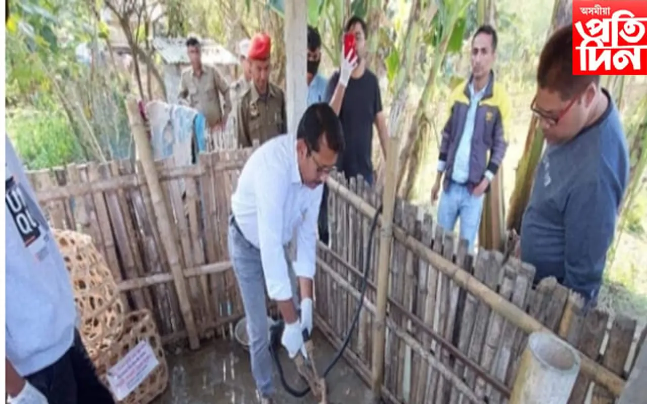 ঢকুৱাখনাত ৰুৰৱান আঁচনিৰ কেলেংকাৰী তদন্তৰ দাবী কৃষক মুক্তি সংগ্ৰাম সমিতিৰ 