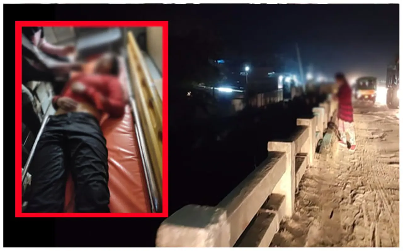 কলিয়াবৰত দলঙৰ পৰা নদীত জপিয়াই কথমপি প্ৰানৰক্ষা ছাত্ৰীৰ 