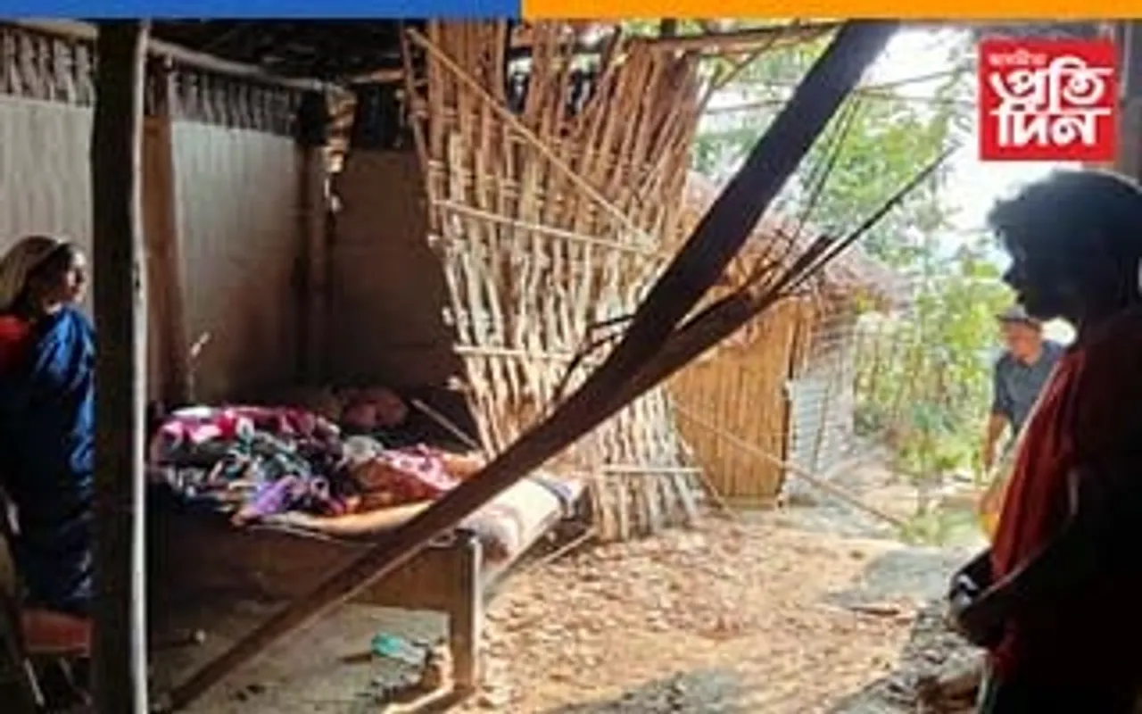নামৰূপত বনৰীয়া হাতীৰ উপদ্ৰপ...