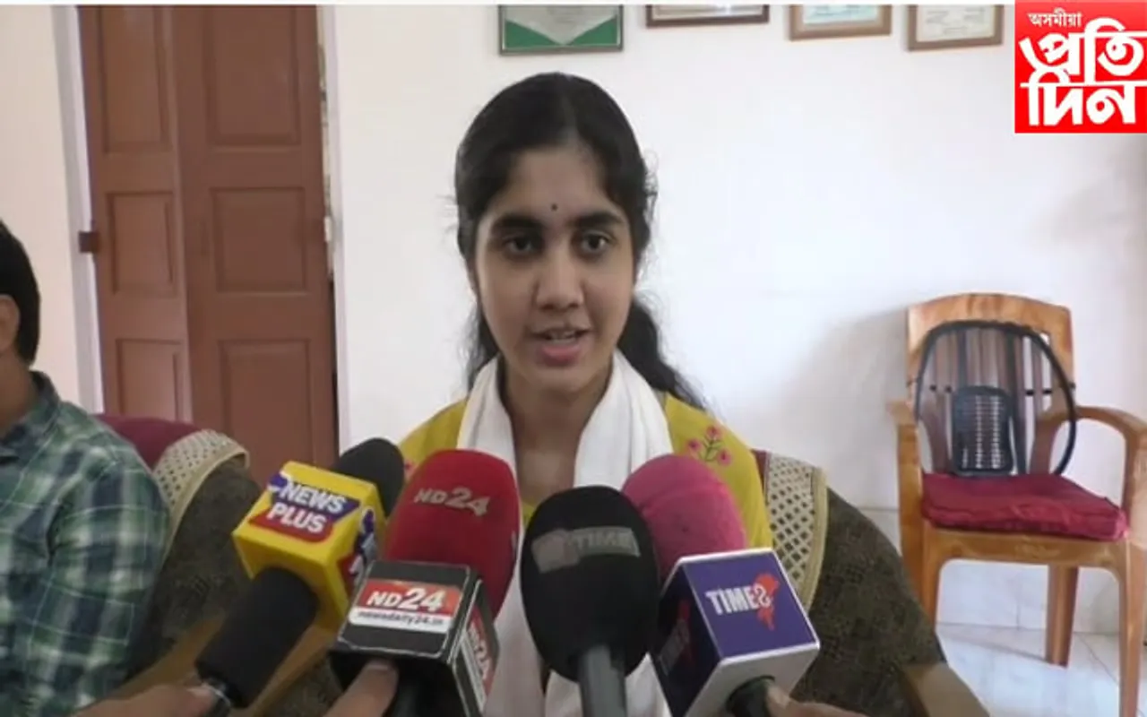 পুনৰ দৰঙলৈ সুনাম কঢ়িয়াই আনিলে মঙলদৈৰ জ্যোতিস্মিতাই