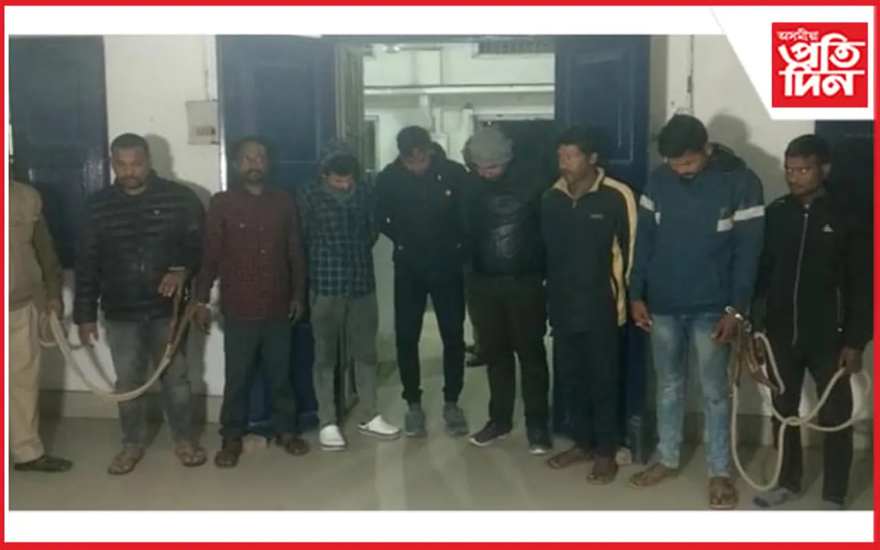 বৃহৎ তেলচুৰি চক্ৰ উৎখাত : ১০ জনক গ্ৰেপ্তাৰ
