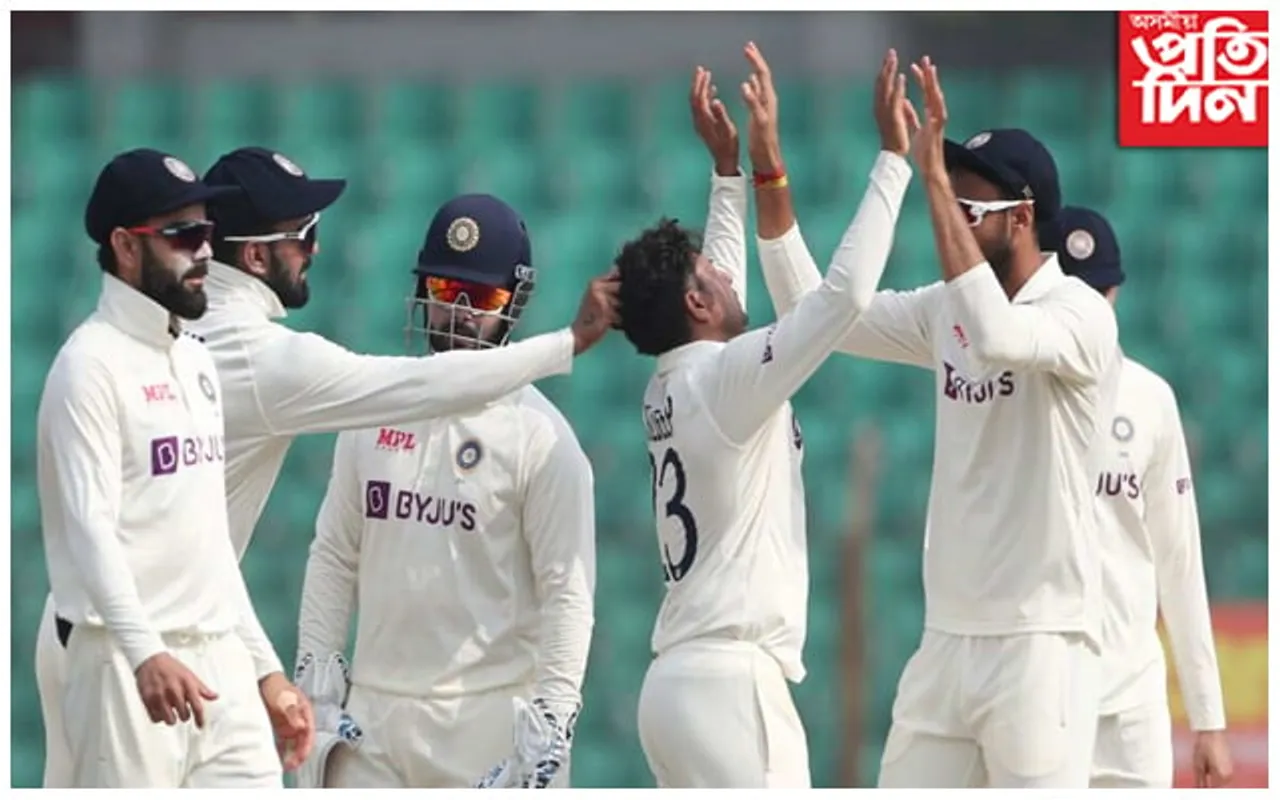 বাংলাদেশৰ বিৰুদ্ধে ভাৰতৰ জয়লাভ