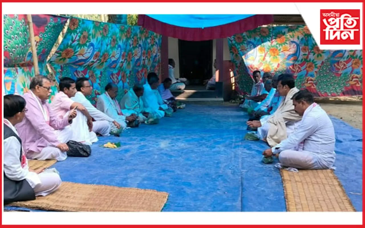 শলগুৰি সত্ৰৰ ডেকা সত্ৰাধিকাৰক সামাজিক আৰু সাংস্কৃতিক কাৰ্য্যসূচীলৈ আদৰণি