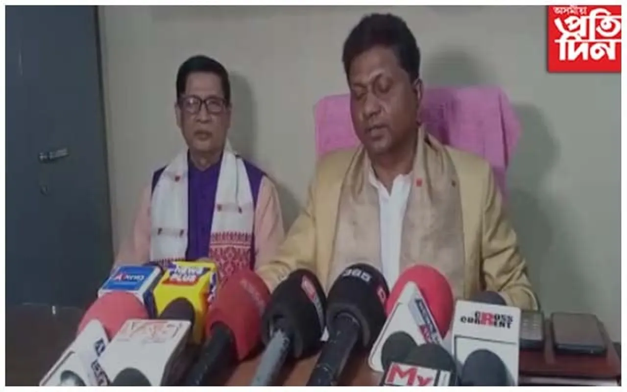 শ্ৰীমন্ত শংকৰদেৱ সংঘৰ নতুন পদাধিকাৰ ভবেন্দ্ৰ নাথ ডেকা 