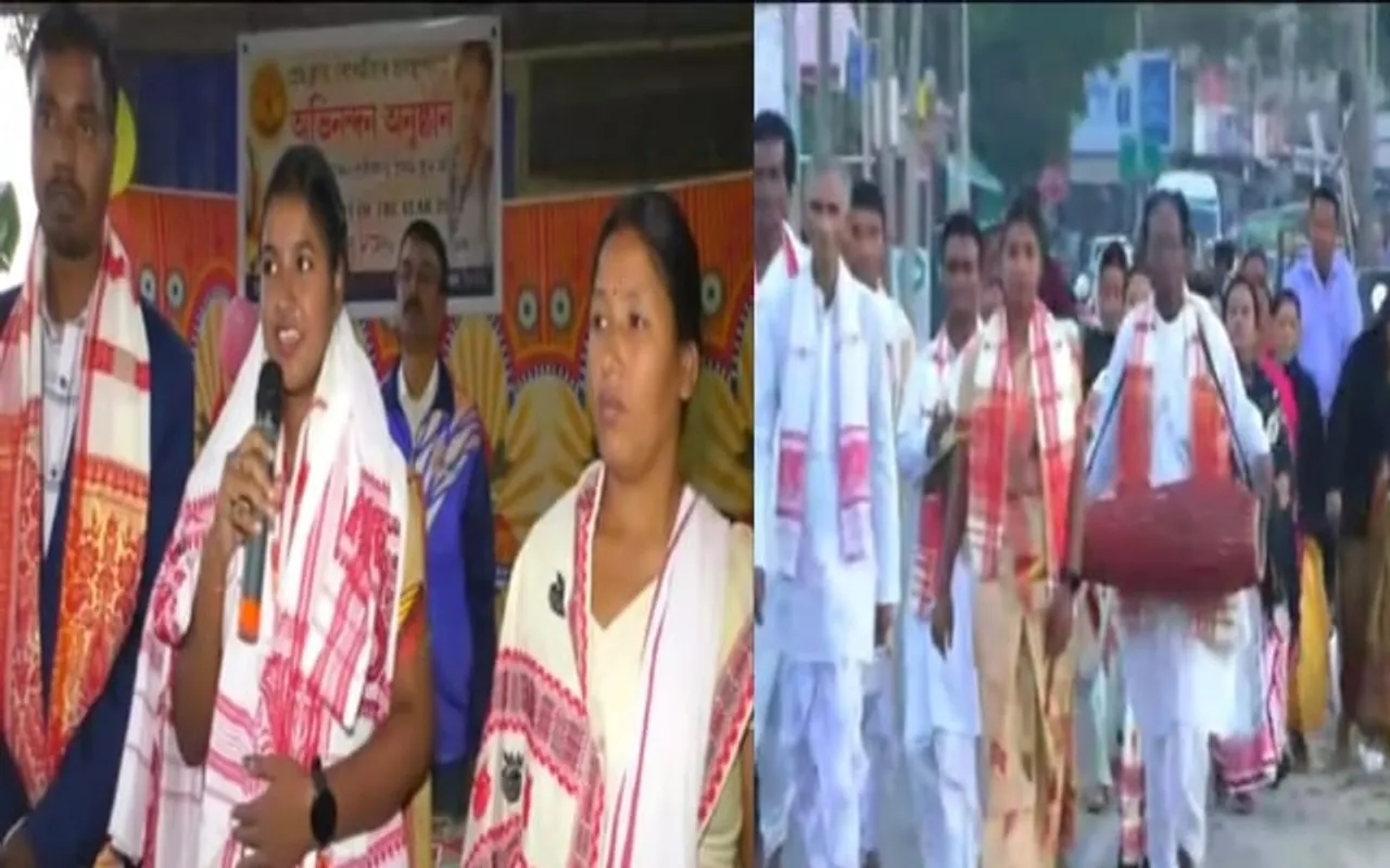 সৰ্ব ভাৰতীয় চিত্ৰ অঙ্কণত নগাঁৱৰ তনয়া নিৰ্মালী দাসৰ সোণৰ পদক