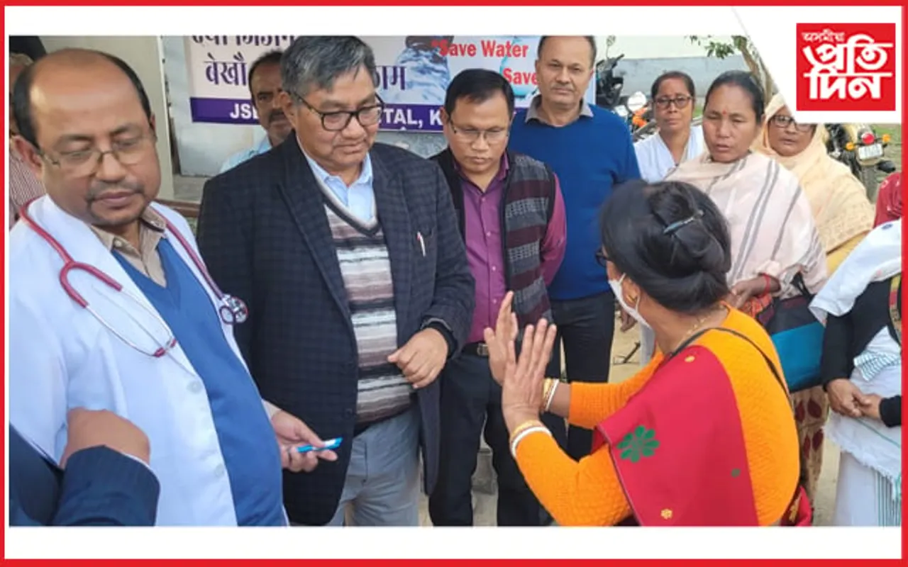 জে এছ বি অসামৰিক চিকিৎসালয়ত তিনিমাহত ২১ টি নৱজাতকৰ মৃত্যুঃ স্বাস্থ্য সঞ্চালকক আগচি প্ৰতিবাদ ক্ষুদ্ধ আশাকৰ্মীৰ
