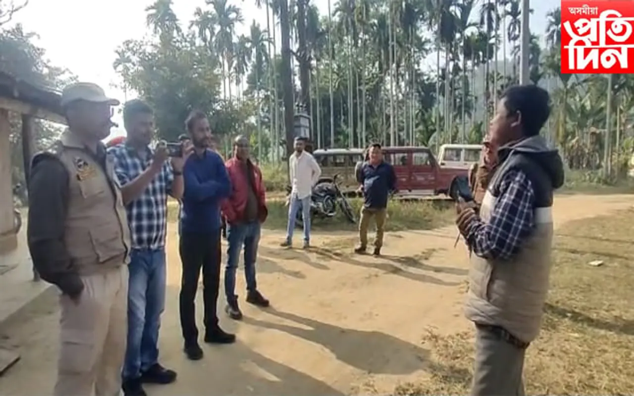 বকোৰ অসম-মেঘালয় সীমান্তৱৰ্তী এলেকাত উত্তেজনা
