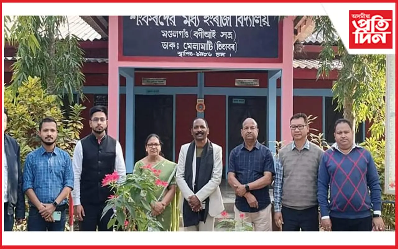 তিতাবৰত  আকস্মিক পৰিদৰ্শন কেবিনেট মন্ত্ৰী সঞ্জয় কিষানৰ