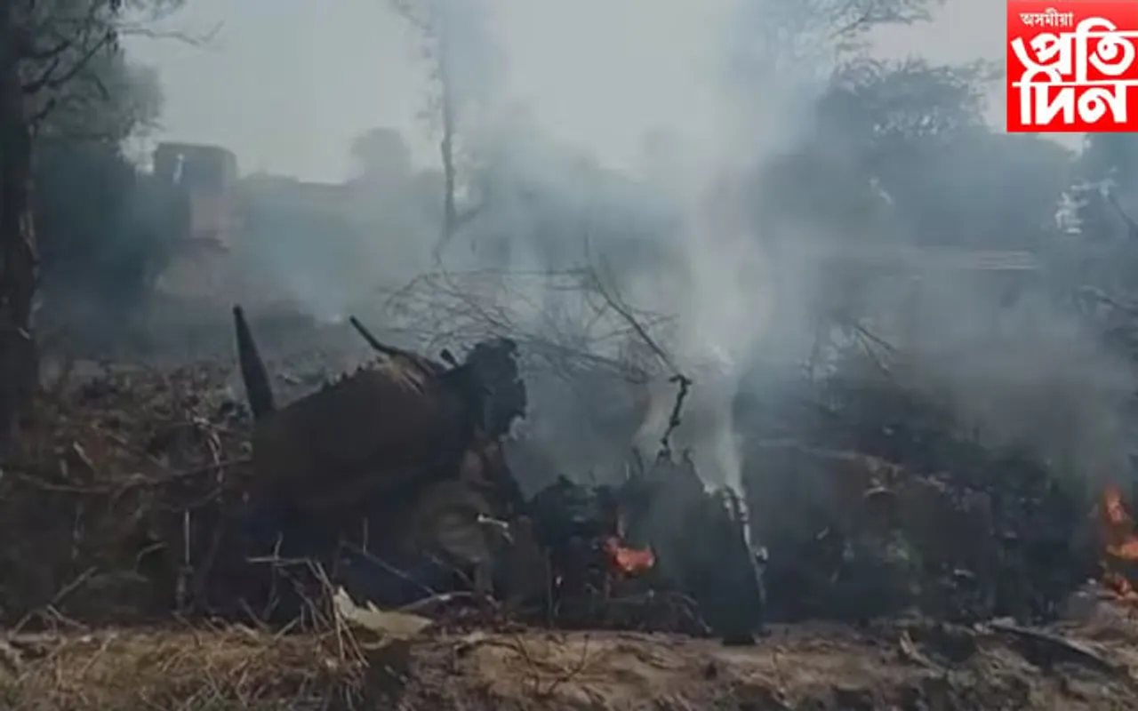 একেদিনাই ভাৰতীয় বায়ু সেনাৰ দুখন যুঁজাৰু বিমান দুৰ্ঘটনাতপতিত, ১জন পায়লটৰ মৃত্যু...