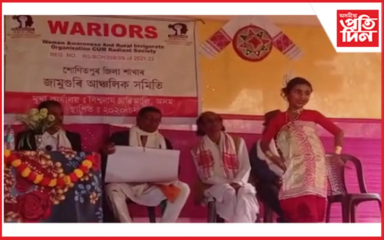 জামুগুৰি উচ্চতৰ মাধ্যমিক বিদ্যালয়ত “শিল্পী দিৱস” পালন