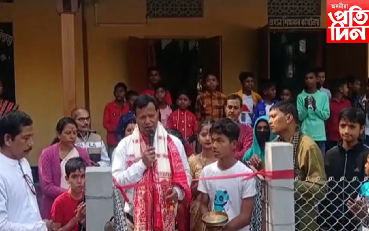 টেঙাবস্তী আৰু খেৰবাৰীত শ্ৰেণী কোঠা, ফুলনি বাগিছাৰ শুভ উদ্বোধন