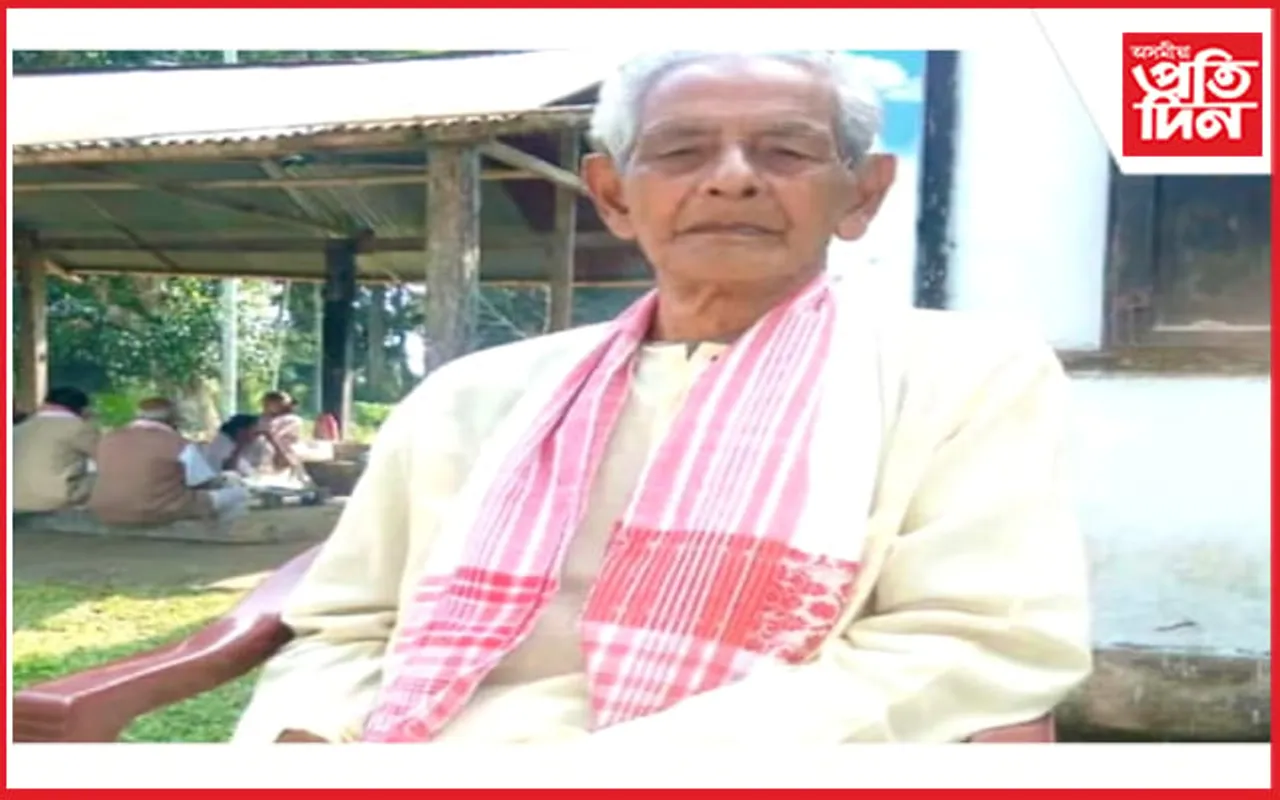 ঢকুৱাখনাৰ সমাজ প্ৰাণ ব্যক্তি জীৱন চন্দ্ৰ বৰাৰ দেহাৱসান
