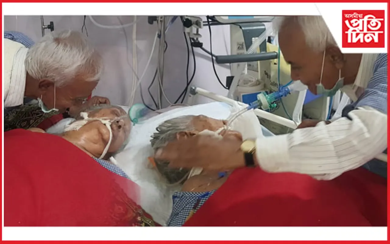 ১০৭ বছৰীয়া কলিজা আইতাৰ খবৰ ল'লেহি ৮৭ বছৰীয়া কনিষ্ঠ পুত্ৰই...
