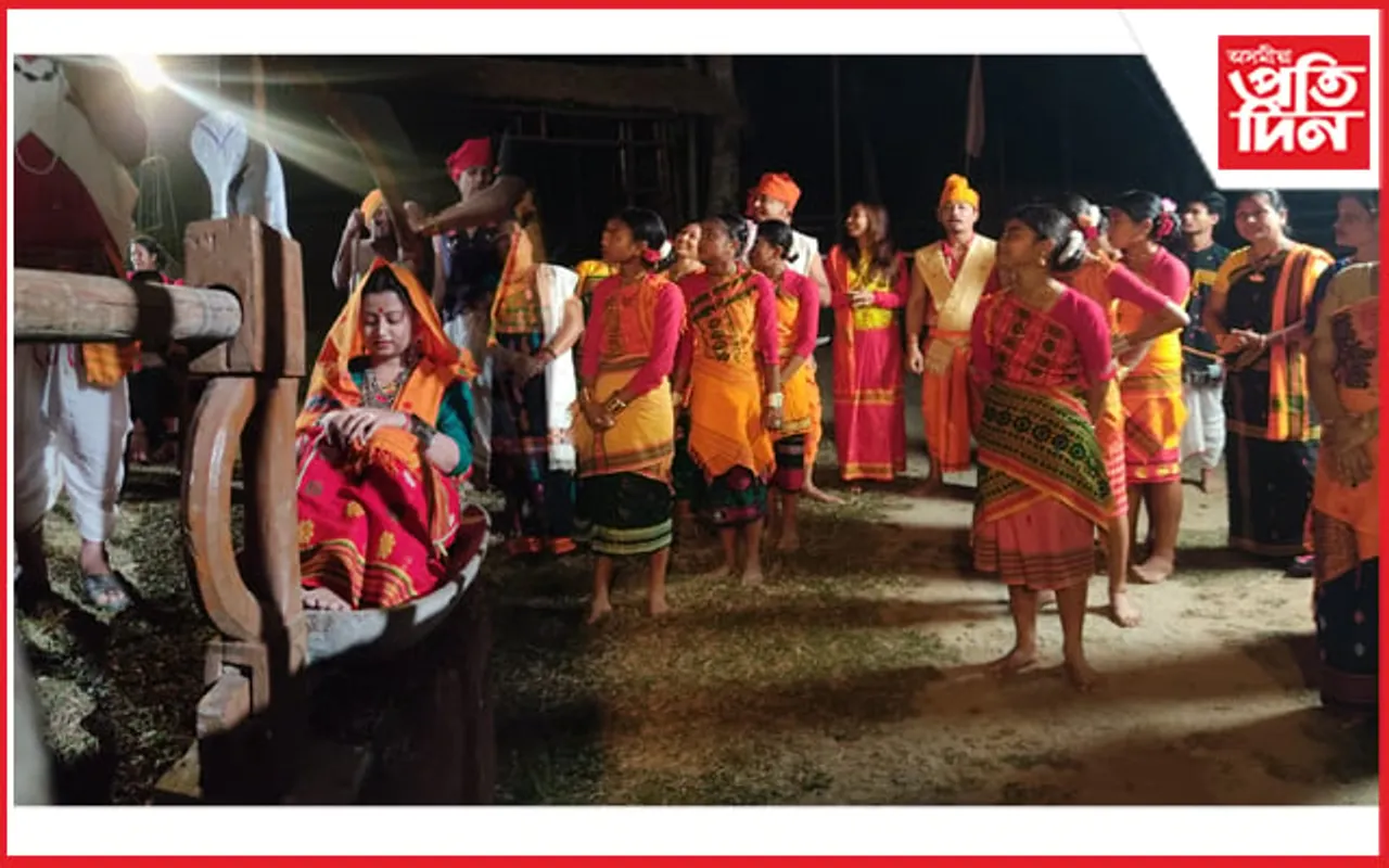"কইনাকন্দা শিল” ৰ দৃশ্যগ্ৰহণ...