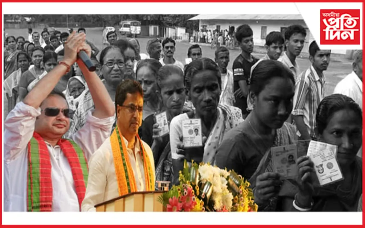 আজি ত্ৰিপুৰা বিধানসভা নিৰ্বাচনৰ ভোটগ্ৰহণ, ভোটাৰৰ হাতত ন্যস্ত ভৱিষ্যত