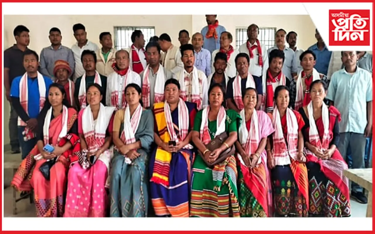 সন্মিলিত গণশক্তি অসমৰ সদস্য ভৰ্তি অভিযান আৰু সাংগঠনিক সভা : গেৰুৱা দলৰ অৰ্ধশতাধিক কৰ্মীৰ যোগদান 