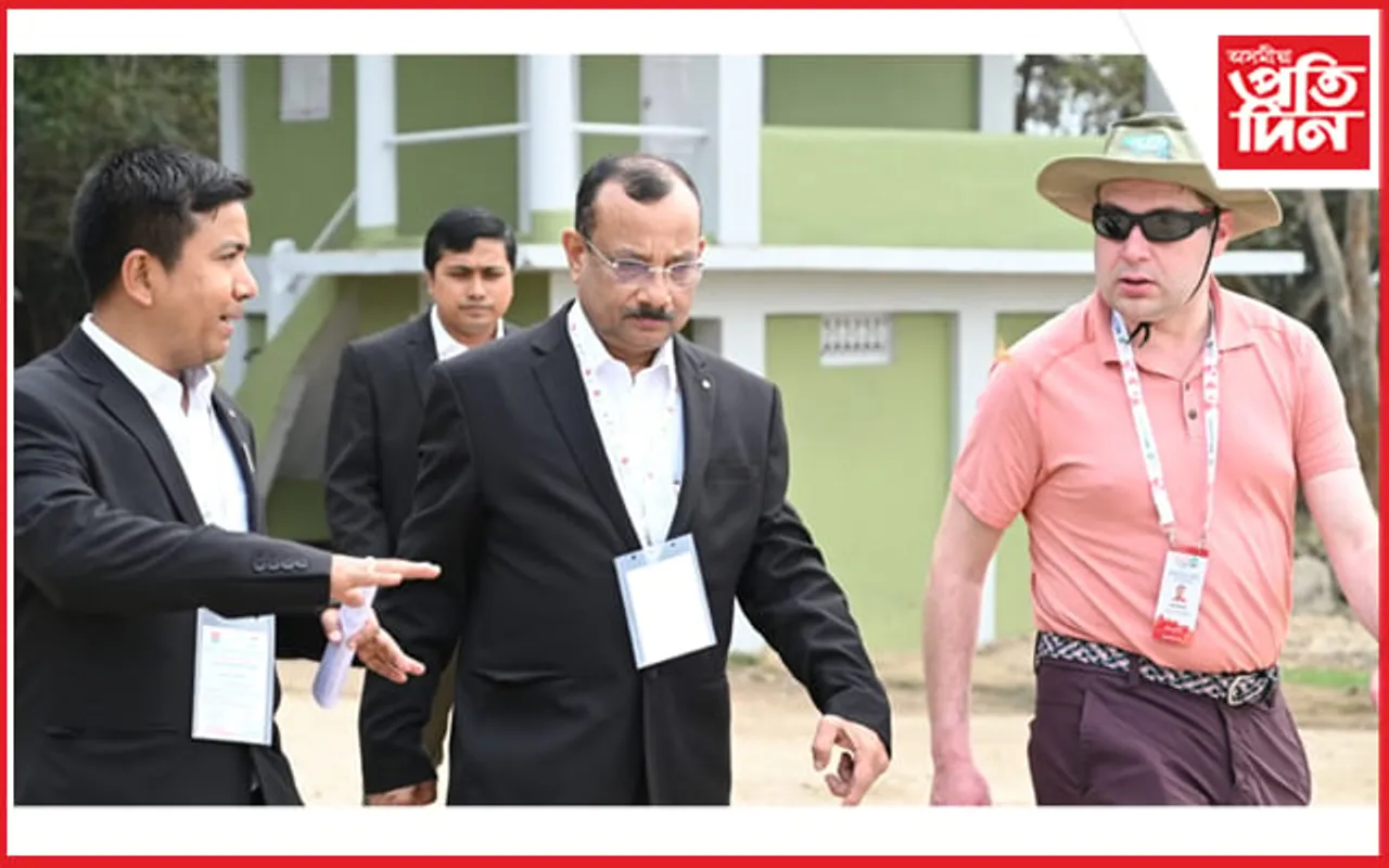 জি-২০ প্ৰতিনিধি দলৰ কাজিৰঙা ৰাষ্ট্ৰীয় উদ্যান দৰ্শন