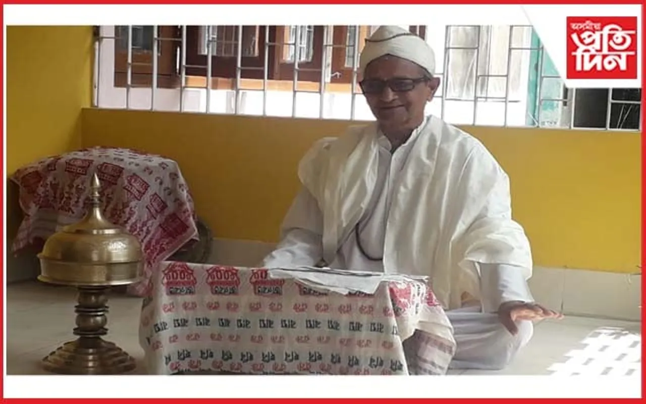 মৰতৰ ঠিকনা এৰি সৰগৰ ঠিকনা ল'লে বিশিষ্ট বৈষ্ণৱ পণ্ডিত লীলাকান্ত মহন্তই...
