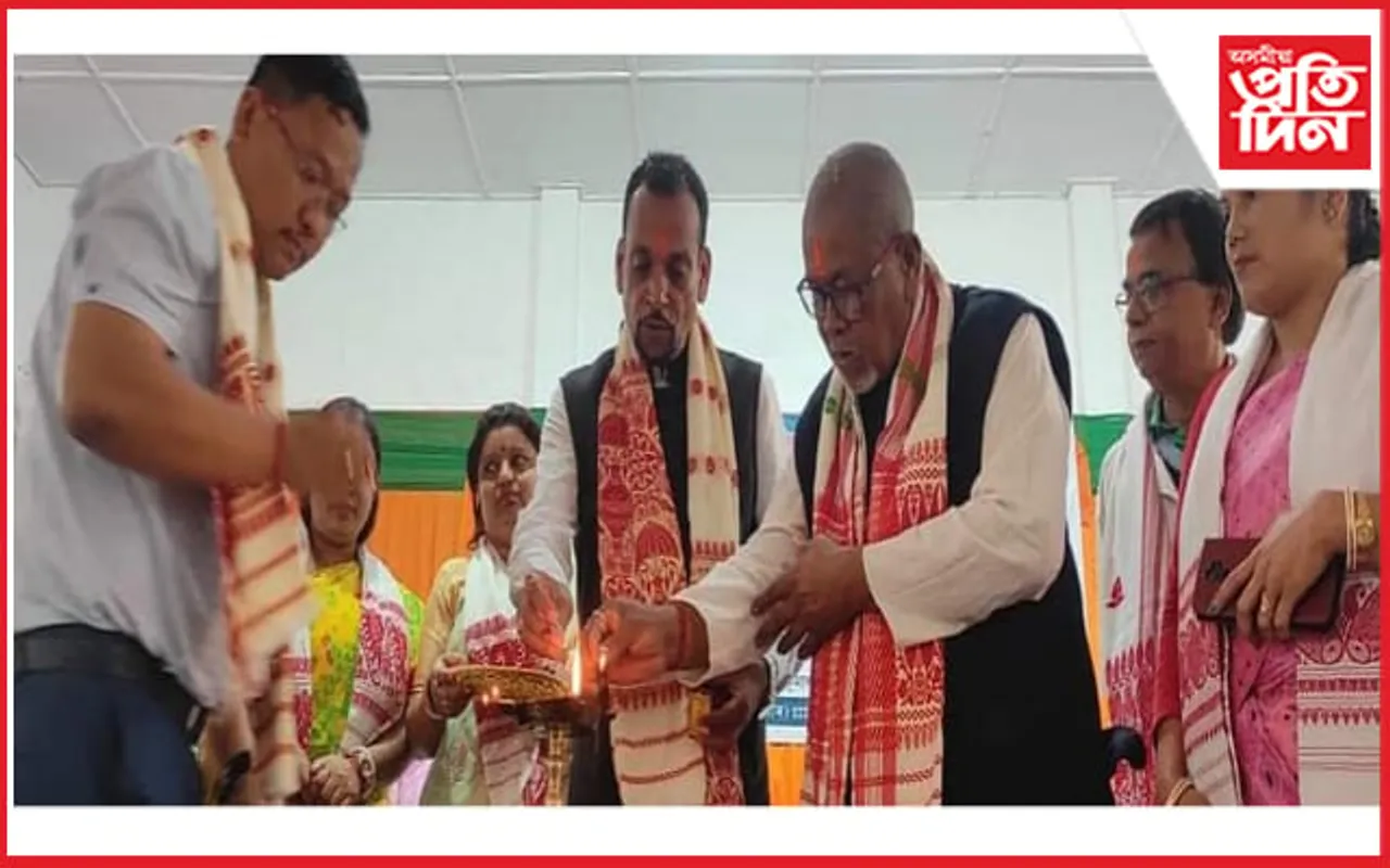 ভাৰতীয় জনতা যুৱ মৰ্চা বিলাসীপাৰাৰ উদ্যোগত স্বাস্থ্য শিবিৰ 