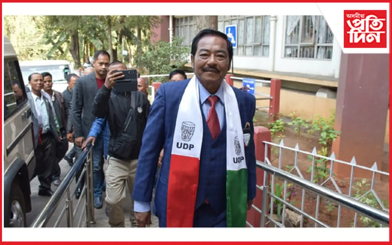 নিৰ্বাচনী সভাতেই অসুস্থ হৈ মৃত্যুক সাৱটিলে মেঘালয়ৰ প্ৰাক্তন গৃহমন্ত্ৰীয়ে...
