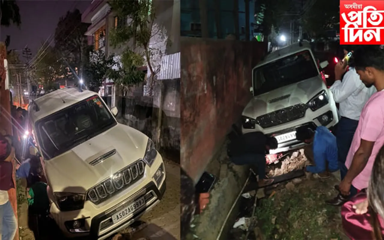 গুৱাহাটীৰ উন্মুক্ত নলাই মাতিছে ভয়াৱহ বিপদ: শৰণীয়াত পাৰিষদৰ ঘৰৰ কাষতে নলাত সোমাল স্ক'ৰপিঅ'