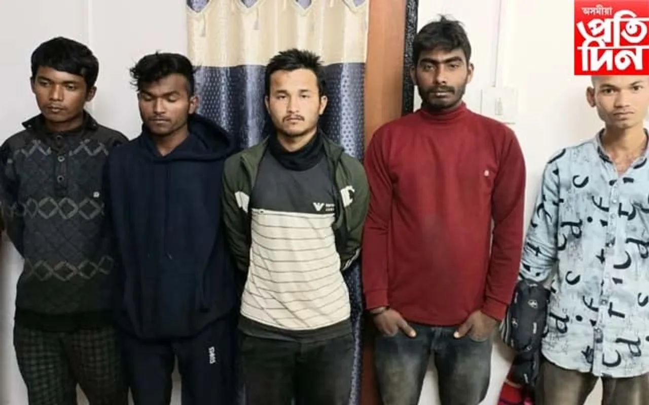 নাবালিকাক বিবাহ কৰাৰ অপৰাধত ঢকুৱাখনাৰ ৫জন স্বামী গ্ৰেপ্তাৰ