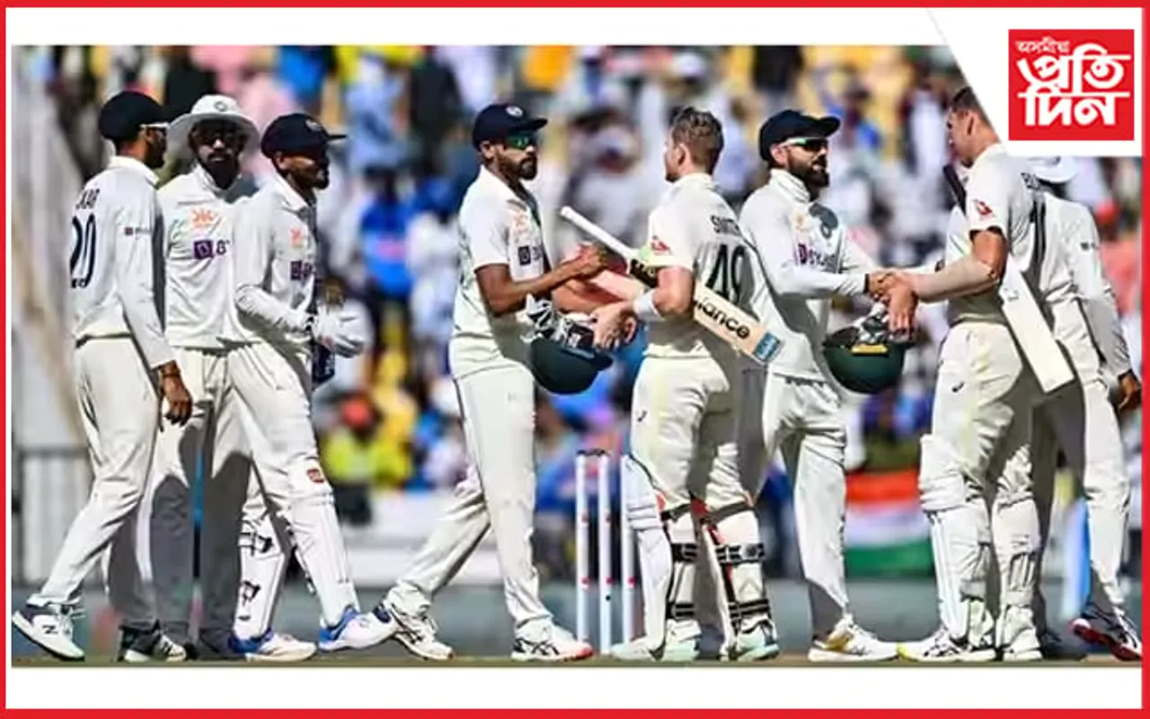 ইন্দোৰত ১৯৭ ত অল আউট অষ্ট্ৰেলিয়া...