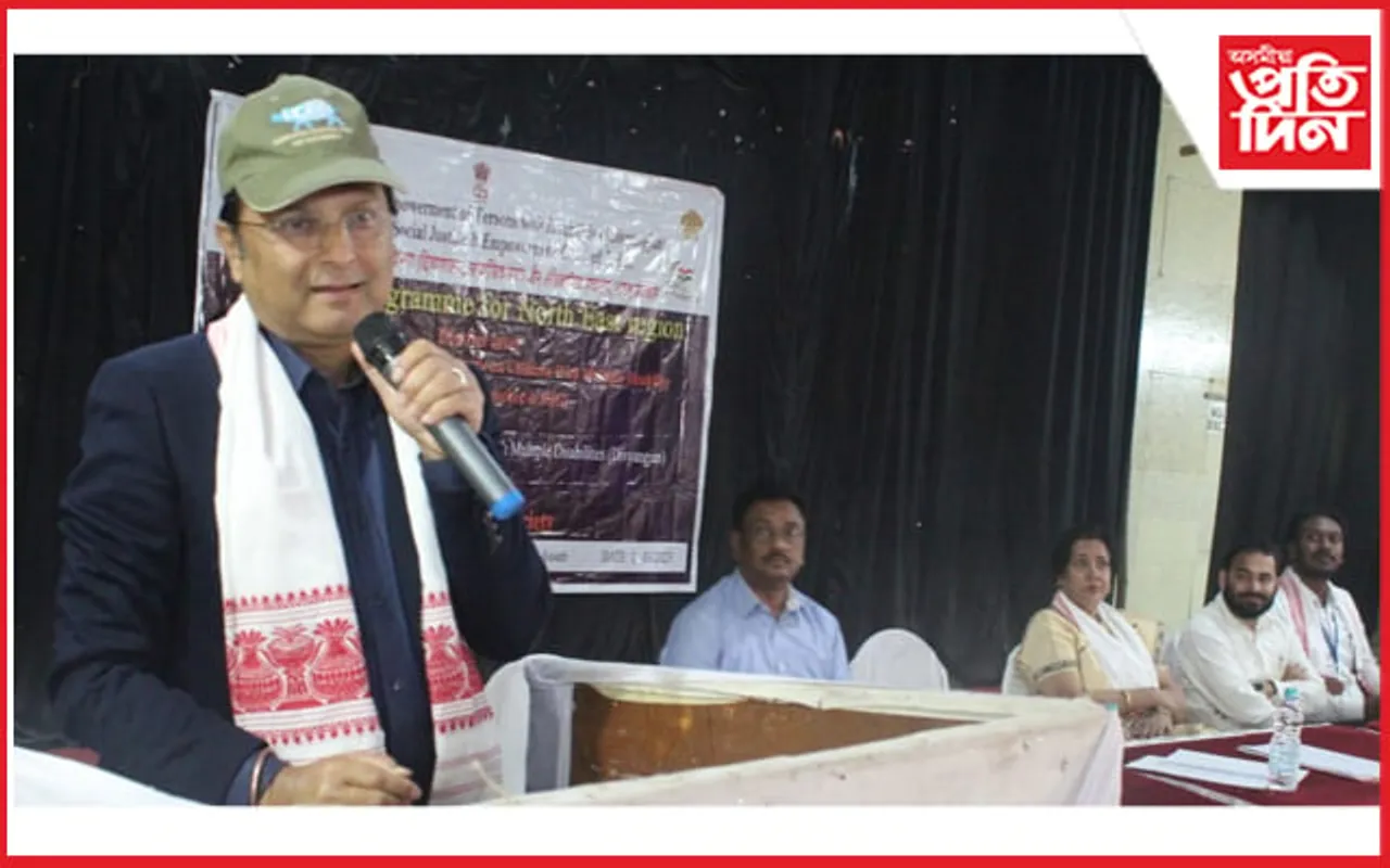 মৰিগাঁও জিলা পুথিভঁৰালত বিকলাংগ লোকৰ সাৱলীকৰণৰ বাবে  প্ৰশিক্ষণ কাৰ্যসূচী