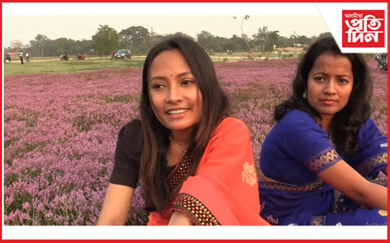 প্ৰাকৃতিকভাবে মঙলদৈত সৃষ্টি হ'ল এখন ফুলনি