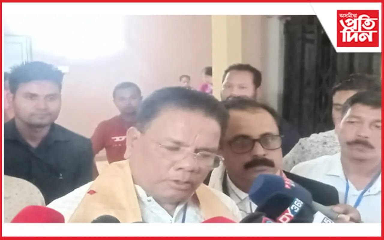 ৰাহুল গান্ধীৰ সাংসদ পদ খাৰিজৰ সন্দৰ্ভত তৃণমূল কংগ্ৰেছৰ সভাপতি ৰিপুন বৰাৰ প্ৰতিক্ৰিয়া...