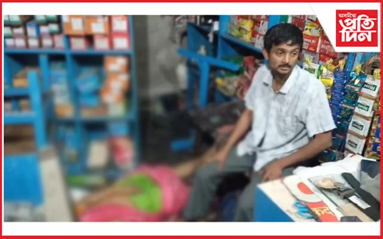 দোকানৰ ভিতৰতে পত্নীক হত্যা স্বামীৰ...
