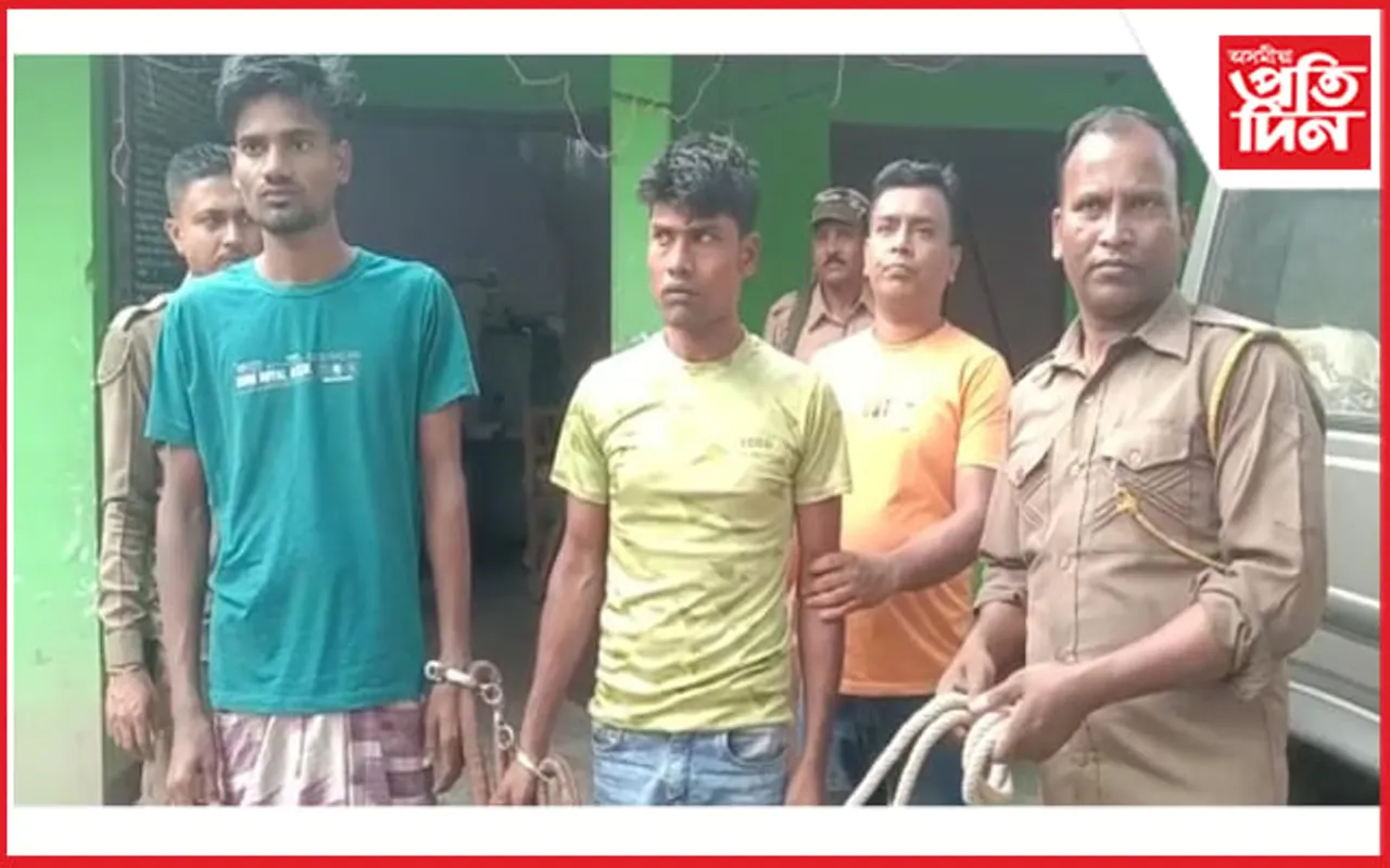 সোণতলীত ড্ৰাগছসহ দুজনক আটক..