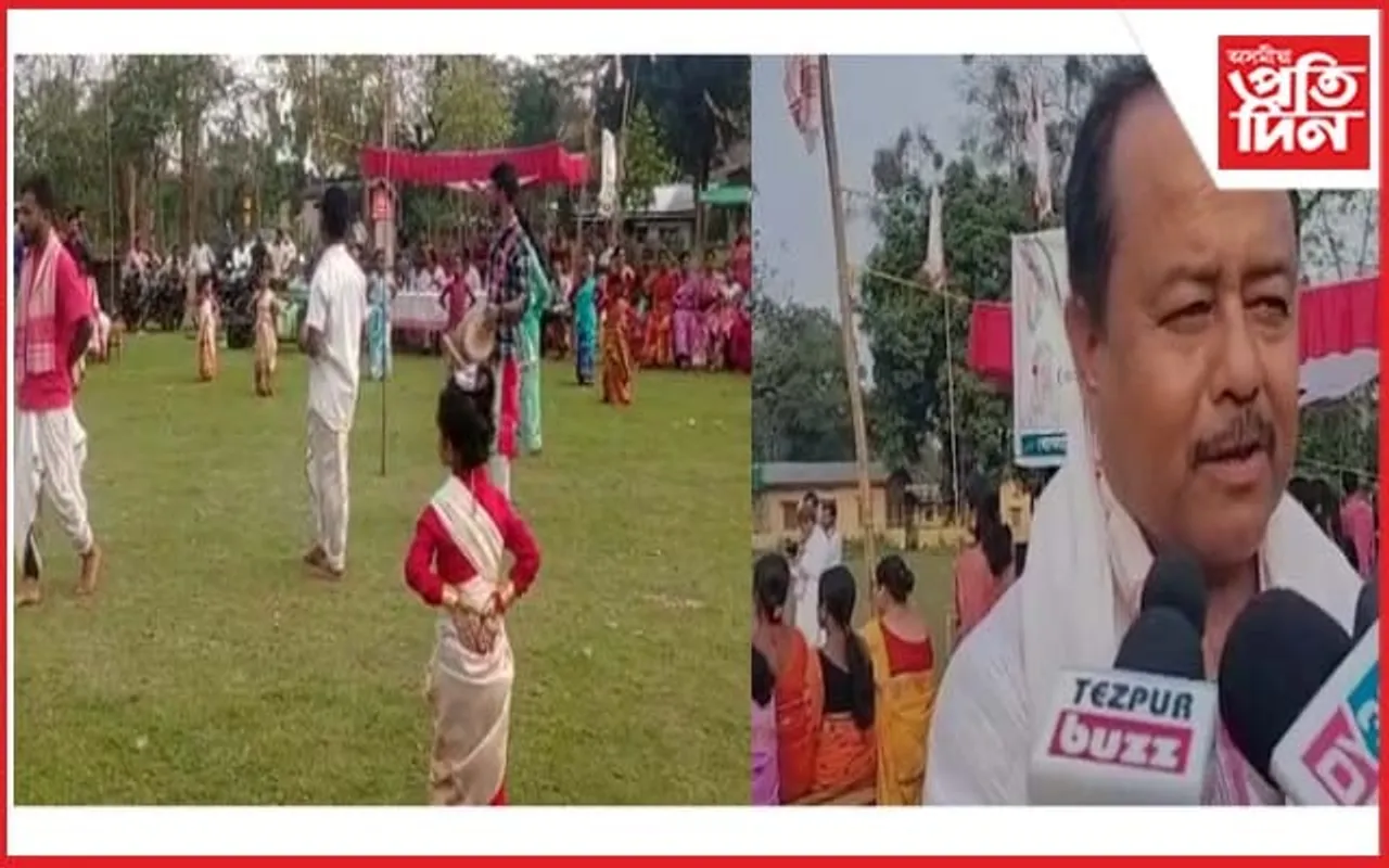 জামুগুৰিহাটত বিহু কৰ্মশালাৰ শুভ উদ্ধোধনী অনুষ্ঠান