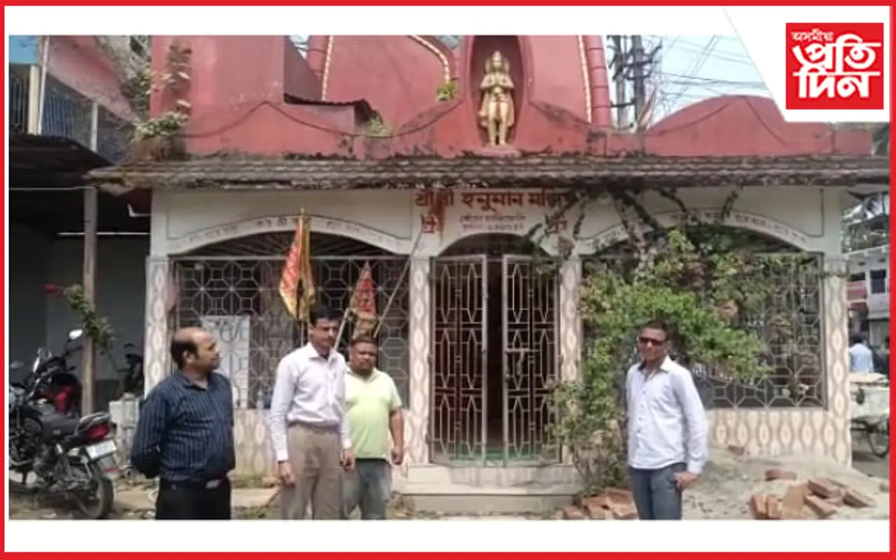 ৰৌতাৰ হনুমান আৰু শিৱ মন্দিৰত নিশা চোৰে চলালে তাণ্ডৱ...