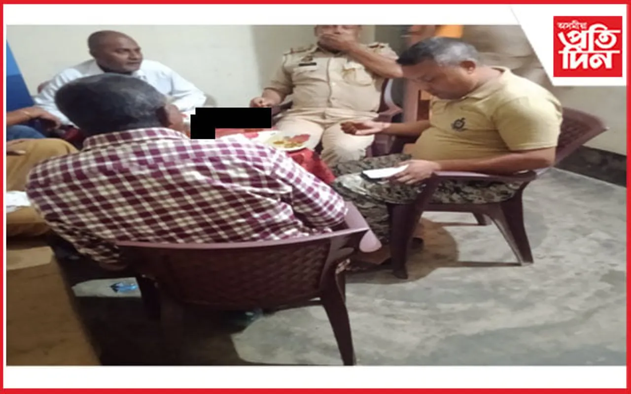 আৰক্ষীক নাকী লগাব কোনে? থানাৰ ভিতৰত সুৰাৰ আড্ডা বিষয়াৰ...