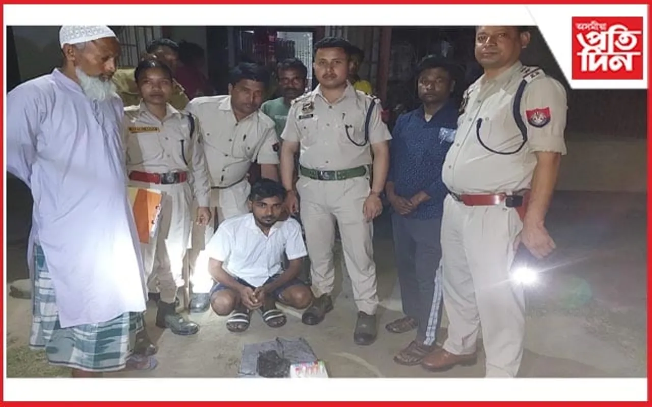 পুৱতি নিশা জামুগুৰিহাট আৰক্ষীৰ অভিযানত ড্ৰাগছ সৰবৰাহকাৰী...