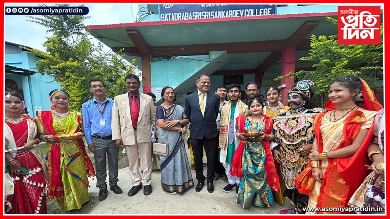 বটদ্ৰৱাৰ শ্ৰীশ্ৰী শংকৰদেৱ মহাবিদ্যালয়ত প্ৰথমবাৰৰ বাবে 'NAAC'ৰ দল...