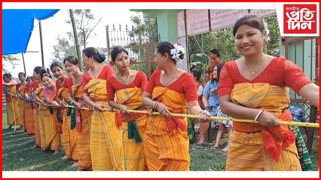 চিৰাঙৰ বৈগ্ৰিবাৰী গাঁৱত বৈশাগু উদযাপন